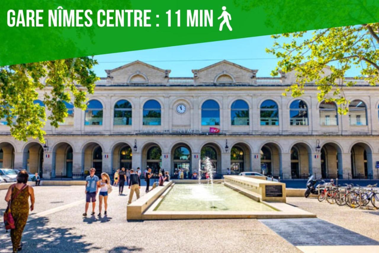 L'Ostium - Porte De France - Central Nîmes Esterno foto